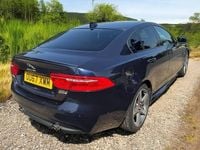Used Jaguar XE R-Sport 240 HP (176 kW) 2017 Blue Sedan