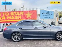 Used Mercedes C250 AMG line 204 HP (150 kW) 2015 Grey Sedan