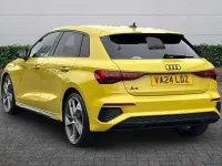Used Audi A3 Black Edition 2024 Yellow Hatchback