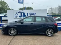 Used Mercedes B220 AMG Line Premium 177 HP (130 kW) 2017 Blue Hatchback