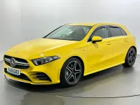 Used Mercedes A35 AMG Premium 2019 Yellow Hatchback