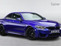 Used BMW M4 Cabriolet Competition Edition 444 HP (326 kW) 2020 Blue Cabriolet