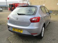 Used Seat Ibiza SE Technology 90 HP (66 kW) 2017 Silver Hatchback