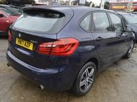 Used BMW 220 Sport Line 2017 Blue Hatchback