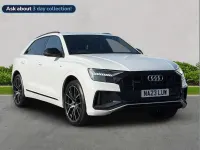 Used Audi Q8 Black Edition 286 HP (210 kW) 2023 White SUV