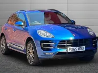 Used Porsche Macan 394 HP (289 kW) 2015 Blue SUV