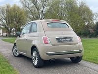 Used Fiat 500 Lounge 85 HP (62 kW) 2014 Beige Cabriolet