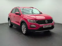 Used VW T-Roc SE 150 HP (110 kW) 2021 Red SUV