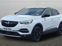 Used Vauxhall Grandland X SRi 131 HP (96 kW) 2021 White SUV