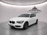 Used BMW 118 Sport Line 2015 White Hatchback