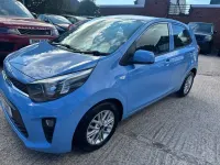 Used Kia Picanto 67 HP (49 kW) 2022 Blue Hatchback