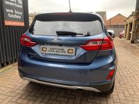 Usado Ford Fiesta Active X 100 HP (73 kW) 2019 Azul Citadino