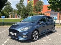 Second-hand Ford Fiesta ST-Line X 125 CP (91 kW) 2021 Albastru Hatchback