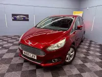 Usado Ford S-MAX Titanium 150 CV (110 kW) 2015 Rojo Monovolumen