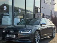 Used Audi S8 Advanced 520 HP (382 kW) 2016 Grey Sedan