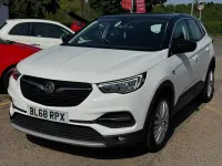 Second-hand Vauxhall Grandland X Sport 130 CP (95 kW) 2019 Alb SUV