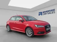 Used Audi A1 Sportback S-Line 150 HP (110 kW) 2015 Red Hatchback