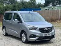 Used Vauxhall Combo S 130 HP (95 kW) 2019 Grey MPV