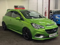Used Vauxhall Corsa 205 HP (150 kW) 2016 Green Hatchback