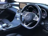 Used Mercedes C220 AMG Line Premium Plus 2017 Blue Cabriolet