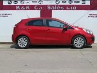 Used Kia Rio 2013 Red Hatchback