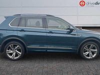 Used VW Tiguan R-line Edition 150 HP (110 kW) 2022 Blue SUV