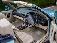 Used Mercedes SL280 1994 Blue Cabriolet