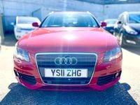 Used Audi A4 2011 Red Estate