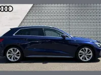 Used Audi A3 S-Line 147 HP (108 kW) 2022 Blue Sedan
