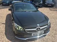 Used Mercedes CLS220 AMG line 177 HP (130 kW) 2017 Black Coupe