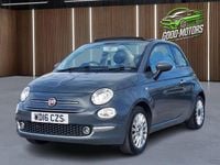 Used Fiat 500C Lounge 105 HP (77 kW) 2016 Grey Cabriolet