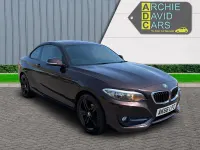 Used BMW 218 Sport Line 2016 Brown Coupe
