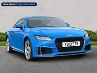 Used Audi TT S-Line 245 HP (180 kW) 2019 Blue Coupe