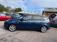 Used Vauxhall Zafira SRi 140 HP (102 kW) 2017 Blue MPV