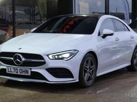 Used Mercedes CLA220 AMG Line Premium Plus 190 HP (139 kW) 2020 White Sedan