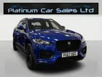 Used Jaguar F-Pace R-Sport 180 HP (132 kW) 2018 Blue SUV