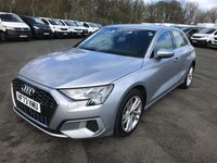 Begagnad Audi A3 Sport 150 HK (110 kW) 2023 Silver Sedan