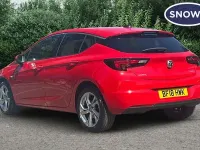 Used Vauxhall Astra SRi 150 HP (110 kW) 2018 Red Hatchback