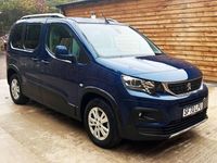Used Peugeot Rifter Access 131 HP (96 kW) 2020 Blue MPV
