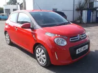 Used Citroën C1 Feel 82 HP (60 kW) 2017 Red Hatchback