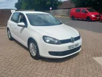 Used VW Golf VII S 122 HP (89 kW) 2013 White Hatchback