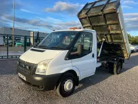 Used Ford Transit 125 HP (91 kW) 2013 White Cabriolet