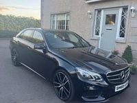 Used Mercedes E220 AMG 175 HP (128 kW) 2015 Black Sedan