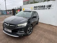 Used Vauxhall Grandland X Sport 175 HP (128 kW) 2019 Black SUV