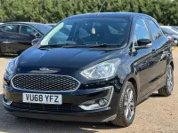 Used Ford Ka Plus Zetec 2018 Black Hatchback