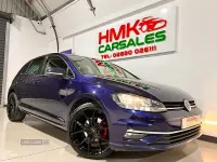 Used VW Golf VII Match 115 HP (84 kW) 2019 Blue Hatchback