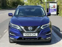 Używany Nissan Qashqai Tekna 2019 Niebieski SUV