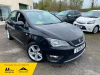 Used Seat Ibiza FR 110 HP (80 kW) 2016 Midnight black metallic Hatchback