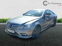 Begagnad Mercedes E350 228 HK (167 kW) 2010 Silver Sportkupé