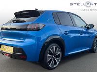 Used Peugeot e-208 GT 98 kW (134 HP) 2021 Blue Hatchback